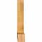Ekena Millwork Portland Rough Sawn Timber Gable Bracket, Western Red Cedar, 96"W x 36"H x 6"D x 6"F, 9/12 Pitch GBW096X36X0606POR00RWR - alternate 4